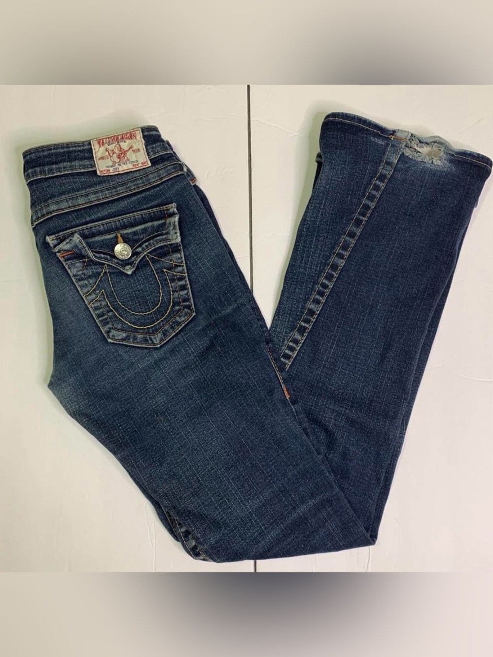 True Religion Women's Dark Bootcut Jeans